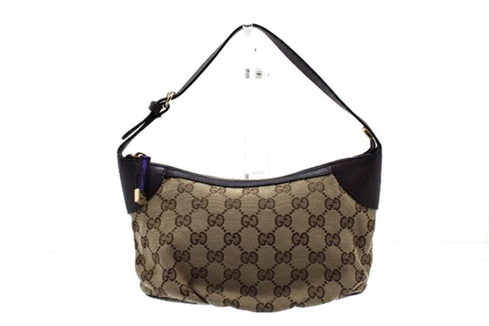 Gucci accessory Pouch Clutch handle canvas calfskin
